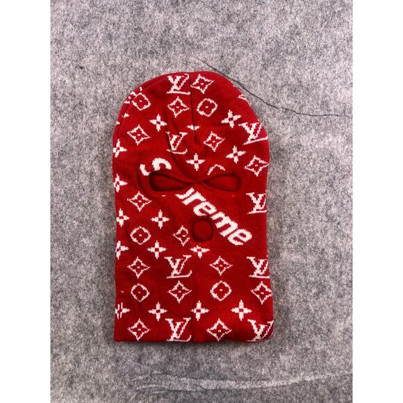 Designer LV x Supreme Shiesty Balaclava 3 hole mask - Picture 1 of 2